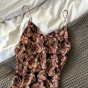 Niki Lotan paisley slip dress